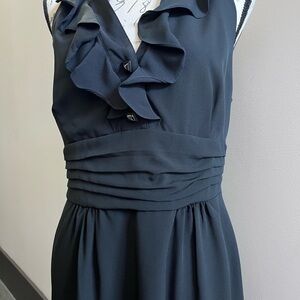 Gianni Bini Black Ruffle Dress